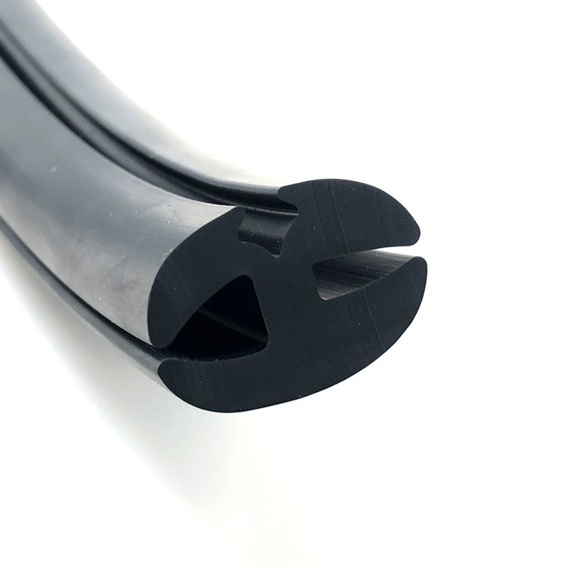 Automotive windscreen EPDM rubber extrusion car door glass outer rubber sealing strip