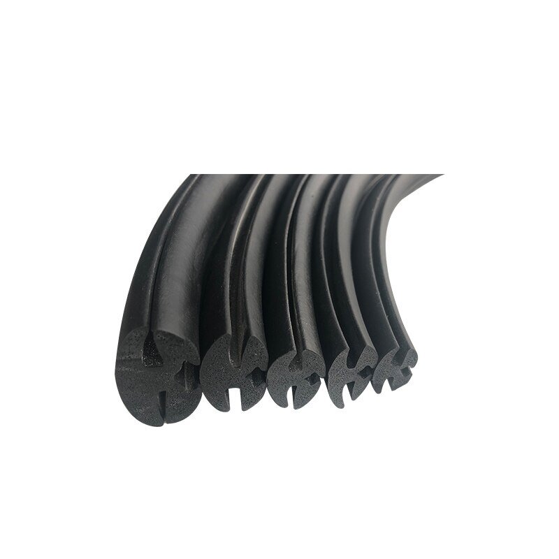Automotive windscreen EPDM rubber extrusion car door glass outer rubber sealing strip