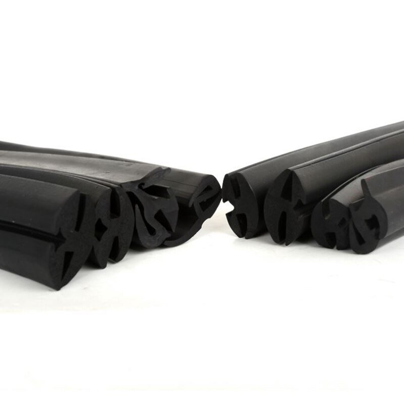 Automotive windscreen EPDM rubber extrusion car door glass outer rubber sealing strip