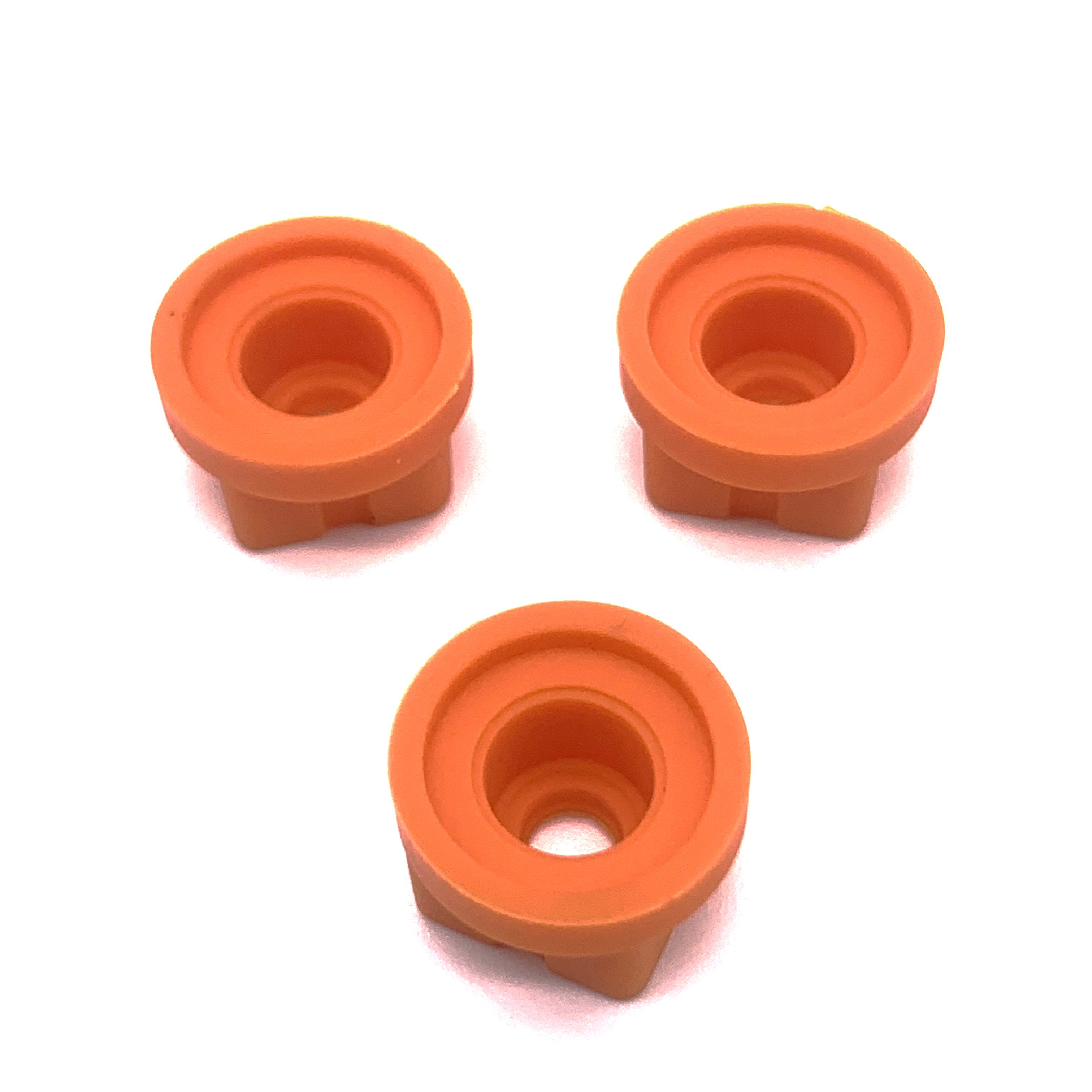 High quality customized roller brush rod end silicone anti slip fixing rubber with distinctive products