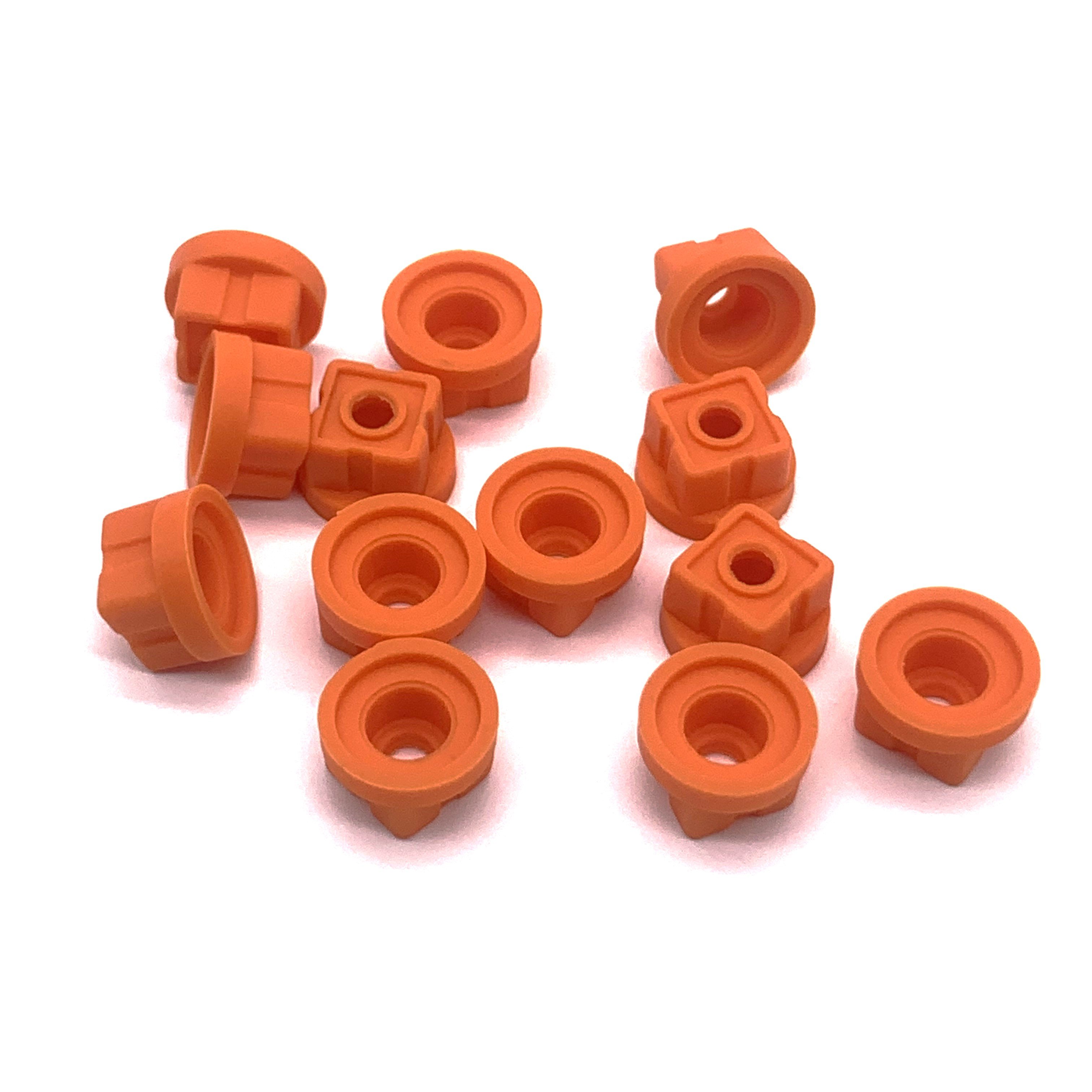 High quality customized roller brush rod end silicone anti slip fixing rubber with distinctive products