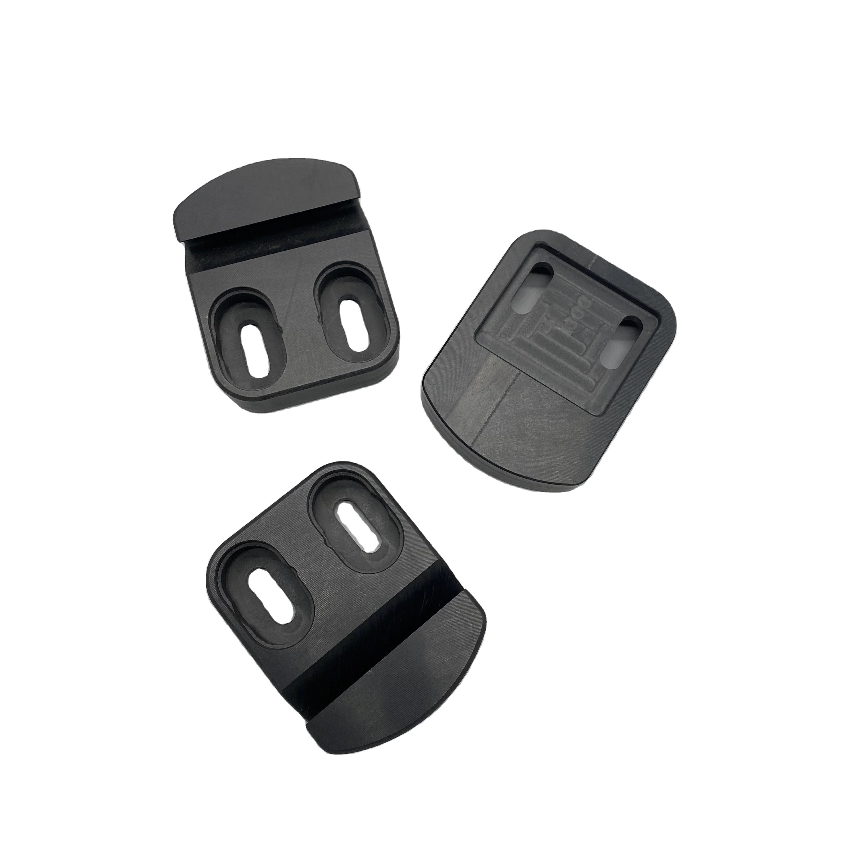 Customized plastic stopper Mechanical internal parts limit stopper Slider rail UHMWPE rod/liner/plate spacer square stopper