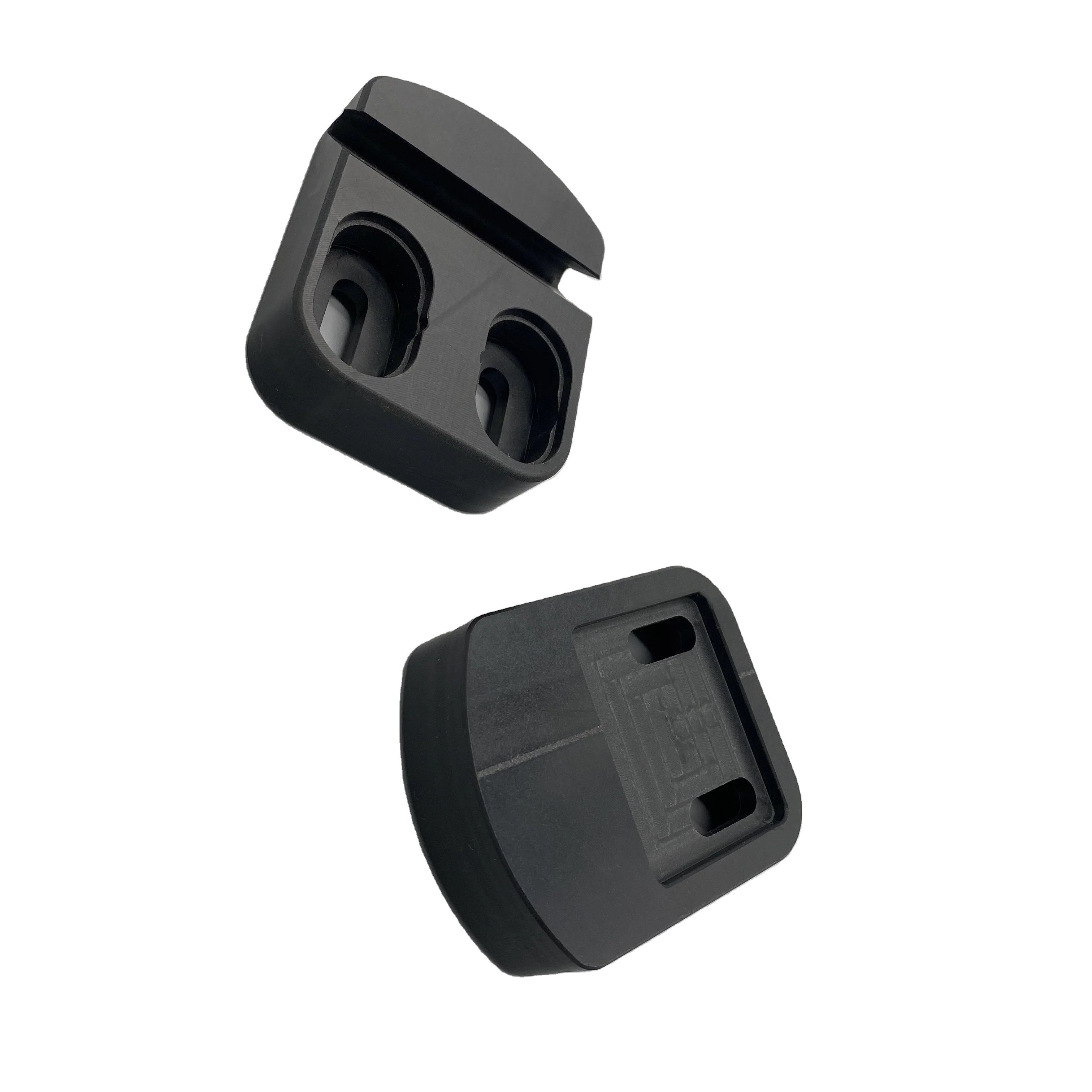 Customized plastic stopper Mechanical internal parts limit stopper Slider rail UHMWPE rod/liner/plate spacer square stopper