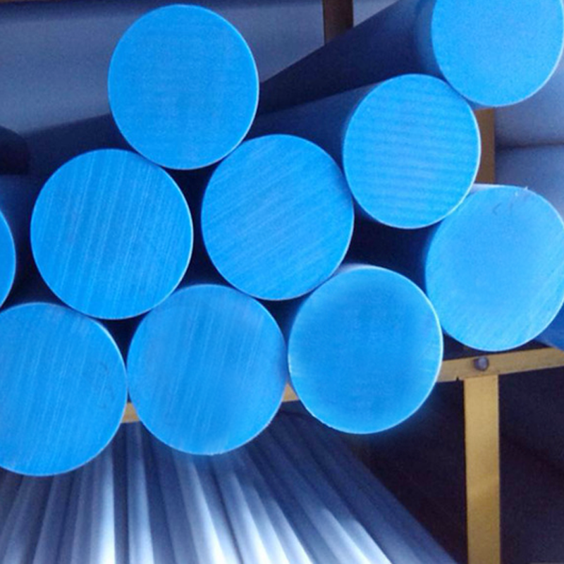 casting extrude PA6 PA66 MC pom pe pvc nylon round bar low friction engineering plastic rods