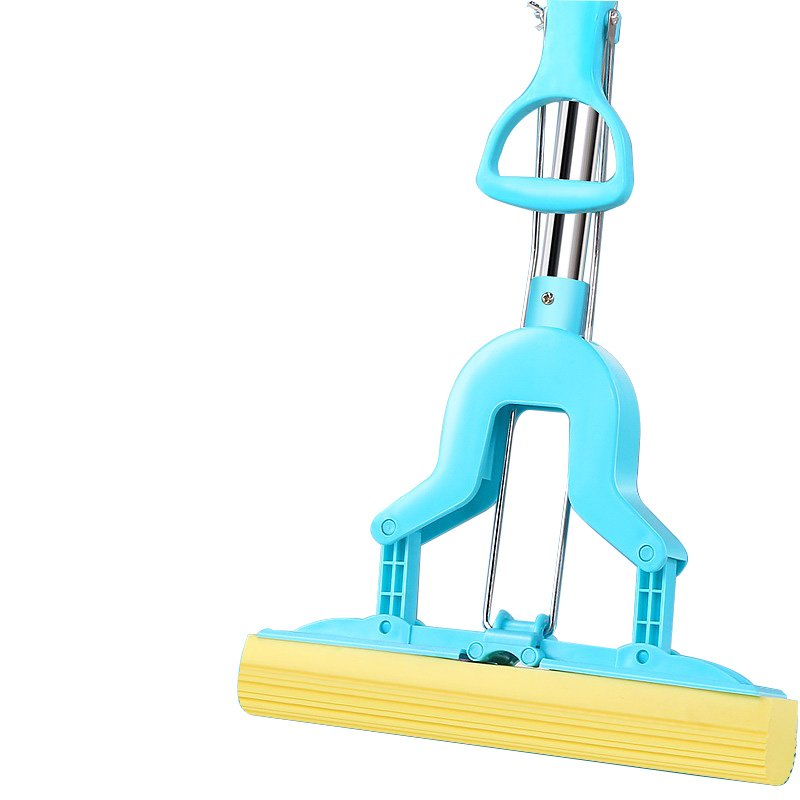 Handle Double Rollers Handlemoppe Pva Magic Sponge Mop Eco-friendly Telescopic Stamopess Stainless Steel Rectangle 2024