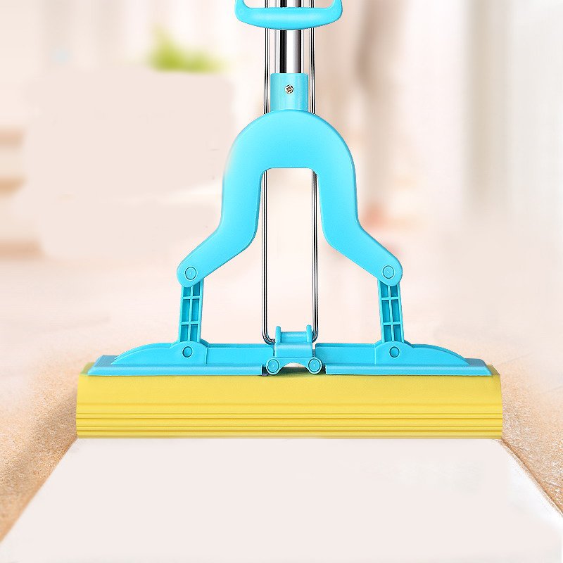 Handle Double Rollers Handlemoppe Pva Magic Sponge Mop Eco-friendly Telescopic Stamopess Stainless Steel Rectangle 2024