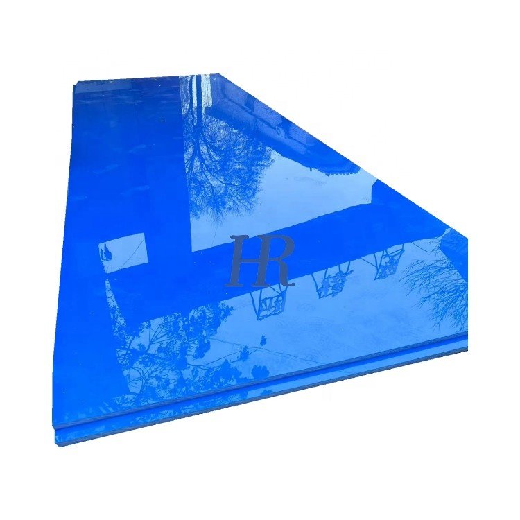 Hardness Shore D65 chopping matte 20mm thickness HDPE sheets for factories manufactures