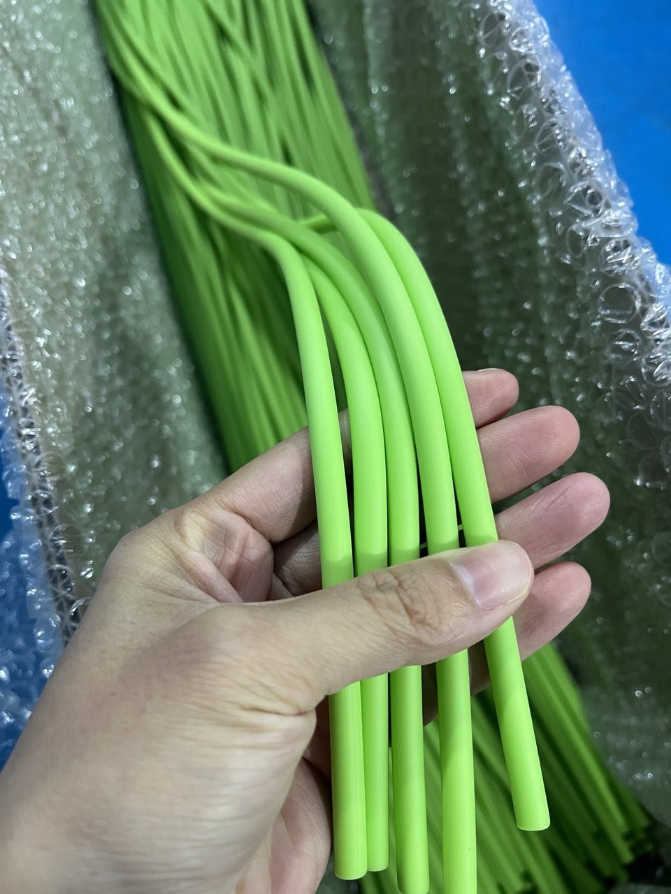 OEM extrusion Thermoplastic Elastomer Hose Colorful TPE TPV TPR Plastic tube