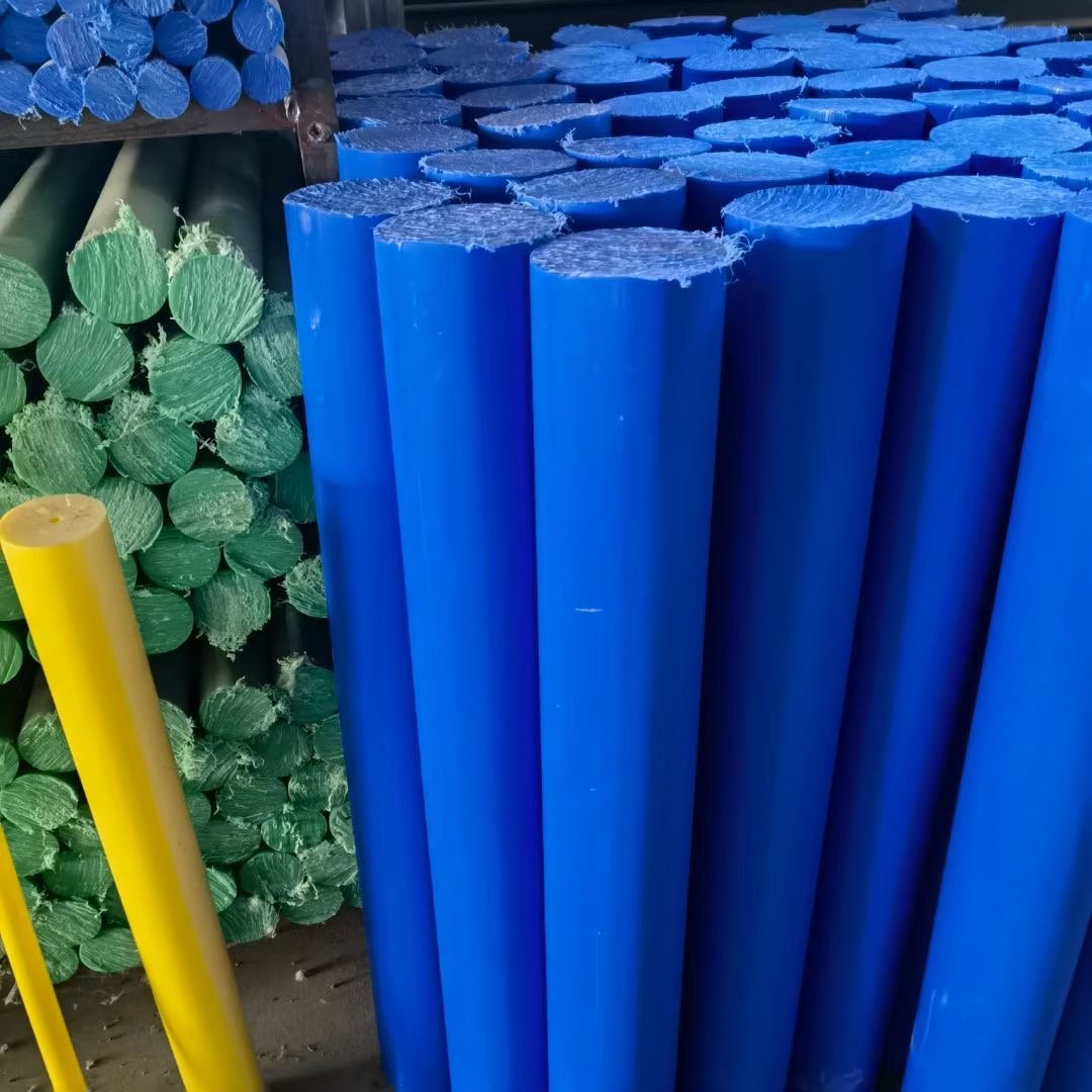 Custom Nylon Sheet Bars UHMW-PE solid plastic bar extruding uhmwpe PA66 plastic rod
