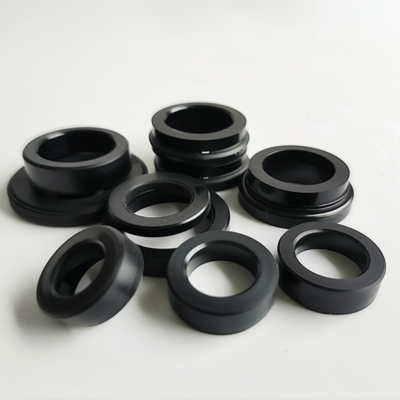 HYM Wear Resistance Plastic Injection Molded Rubber Parts Precision Rubber Parts Rubber Components with High quality