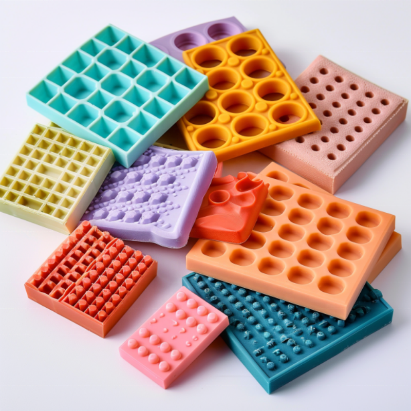 HYM Rubber Components Molded Colored Silicone Rubber Eyelet Automotive Rubber Parts Manufacturing