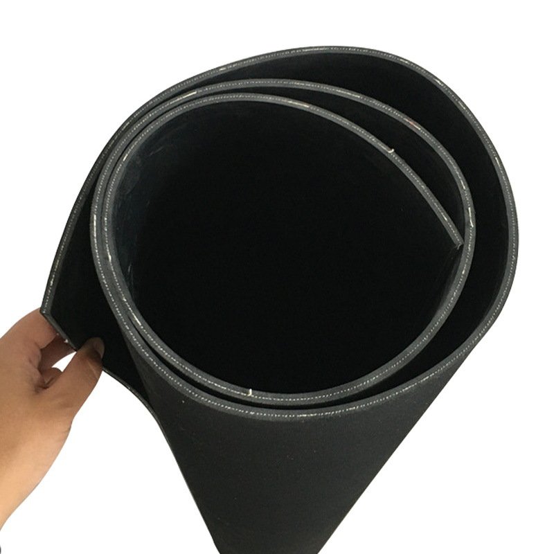 Protective Shock Absorption Durable 3ply Canvas Insertion Fabric Reinforced Rubber Sheet