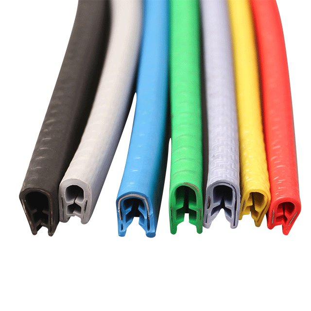 Automotive rubber PVC car door glass u channel edge trim for door and window protection