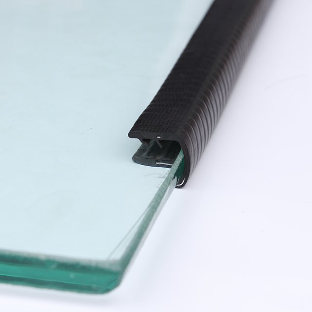 Automotive rubber PVC car door glass u channel edge trim for door and window protection