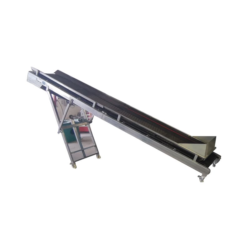 5M Long 220V Folding Belt Conveyor For Grain Loading