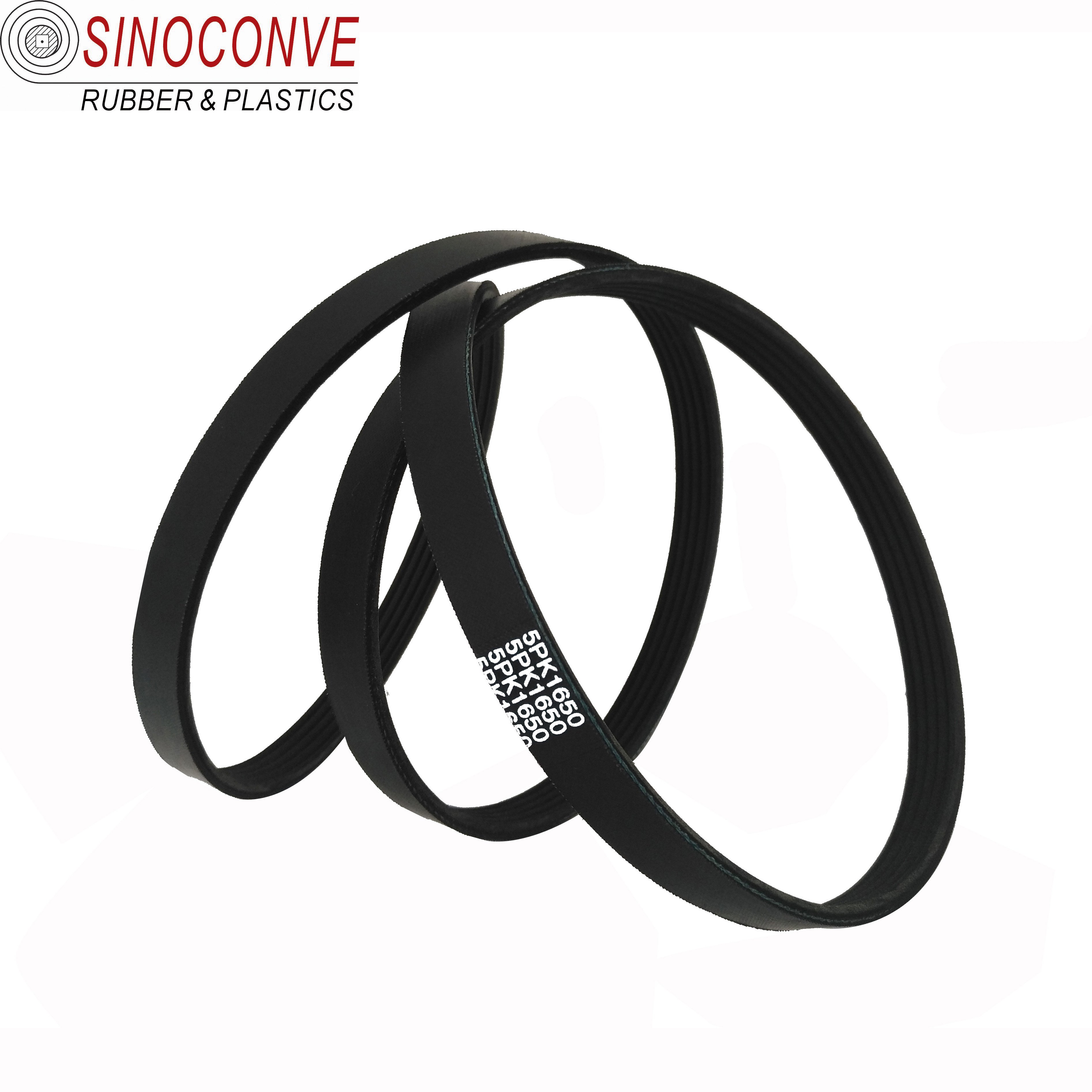 3PK-7PK Automotive CR Rubber Ribbed V Belt for Farm Machinery