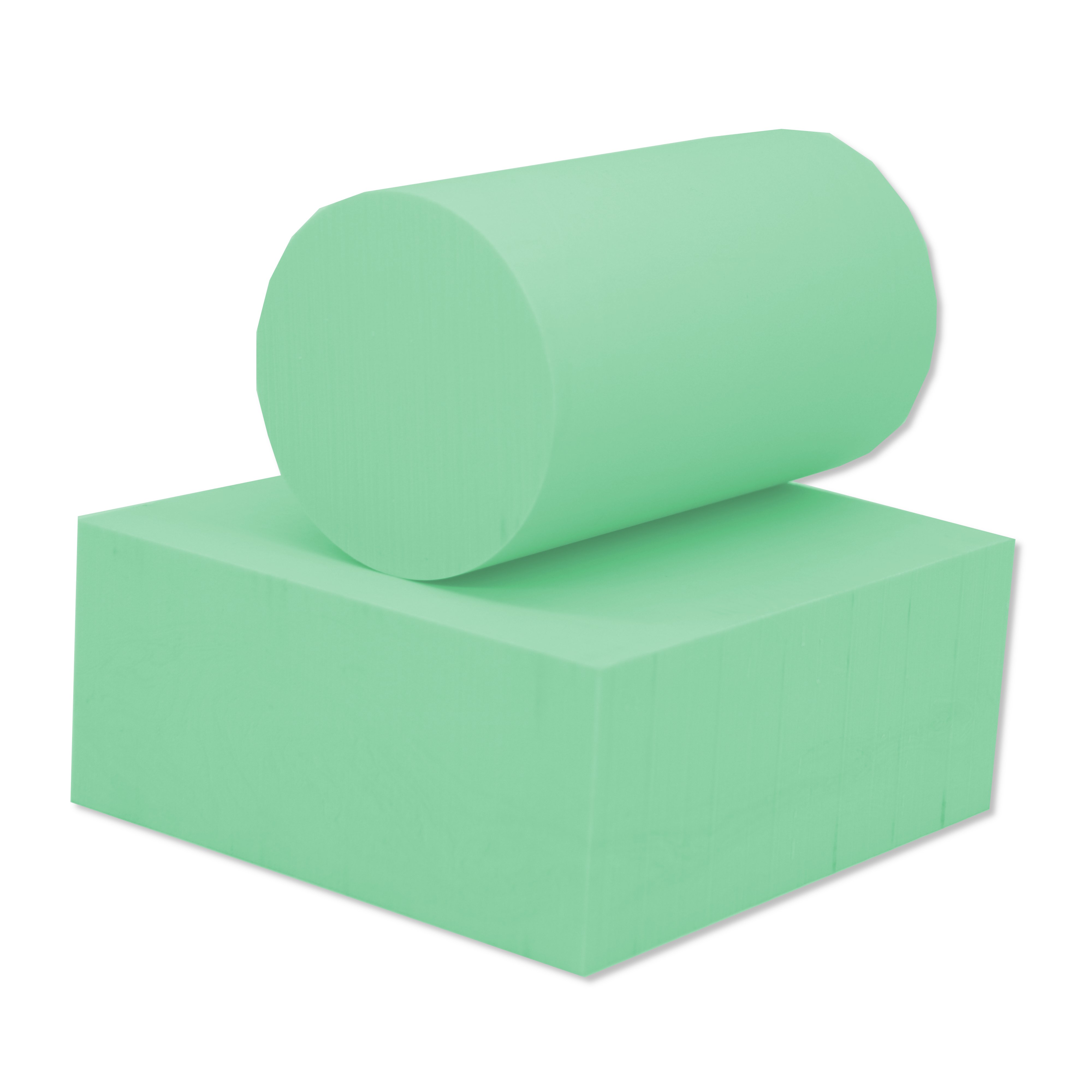 OPTIFORM FXT Custom Size PA Plastic Rods Plug Assist Material for Thermoforming round Pattern Extruded Moulding Service