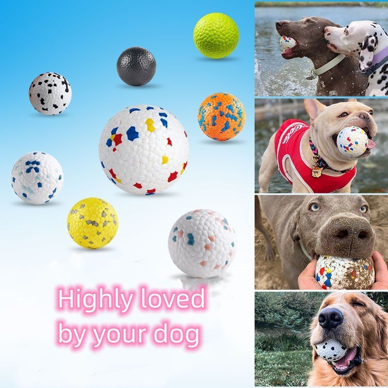 Best Seller Pet Dog Ball Tough Etpu Toy Durable Strong Chew Indestructible Bloom ball Toys for Dog Interactive Ball for catch