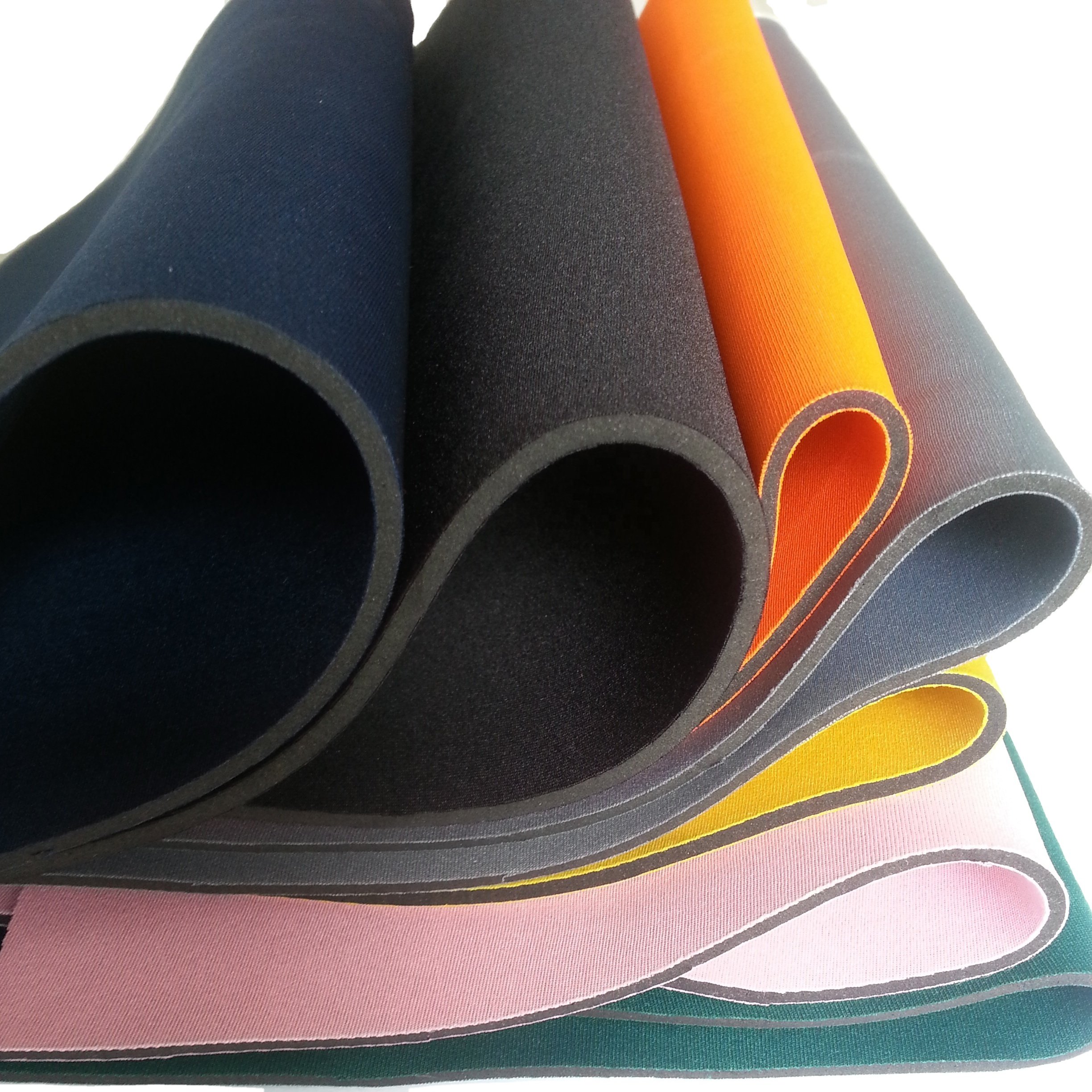 polychloroprene soft foam waterproof wetsuit material roll scuba fabric Neoprene rubber sheet for sale