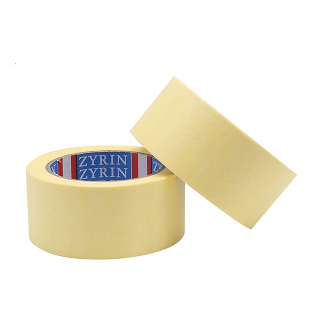 Bailida Heat resistant cheap crepe paper paintable automotive masking tape jumbo roll