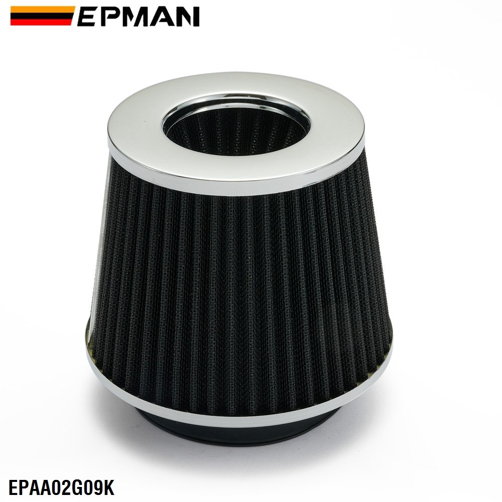 EPMAN Universal Car Modified Air Filter Mushroom Head Air Filter Elements 102mm/89mm/76mm Air Inlet System EPAA02G09K