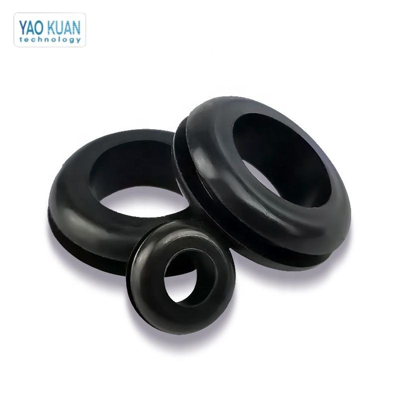 Molded Nbr/fkm/ Epdm Custom Rubber Parts Molded Rubber Parts Grommet Moulding Custom Size Custom Color