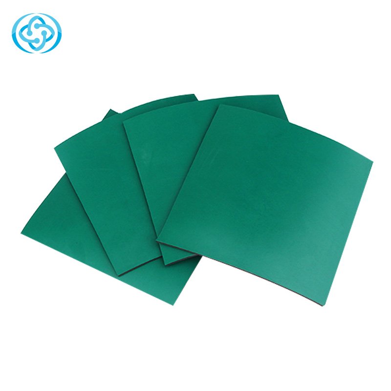 Heat resistant anti-static rubber mat roll for cable protection with dependable performance