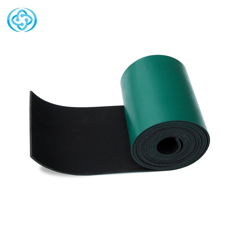 Heat resistant anti-static rubber mat roll for cable protection with dependable performance