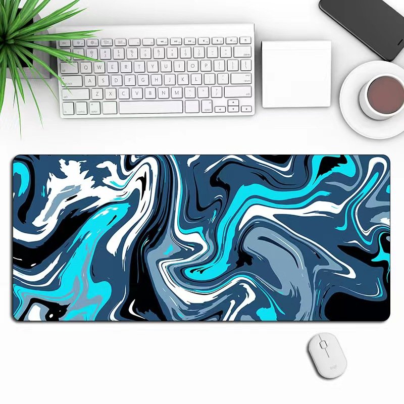 Mairuige Sublimation mouse-pads eco-friendly rubber play mat Oil Painted Style Custom Printed Mouse Pad