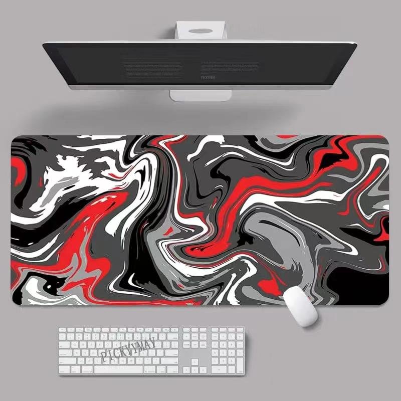 Mairuige Sublimation mouse-pads eco-friendly rubber play mat Oil Painted Style Custom Printed Mouse Pad