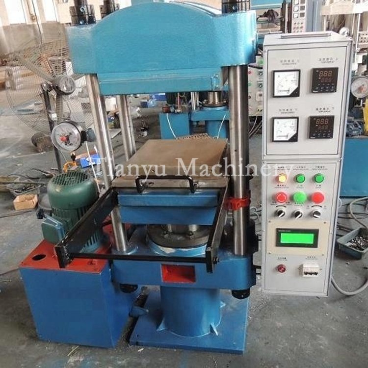 100-120t Rubber Floor Tiles Stamp Vulcanizing Press Machine Silicone Vacuum Vulcanizing Press Machine