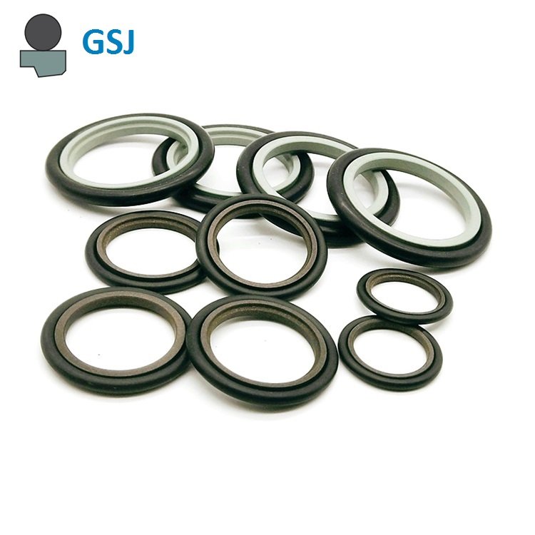 Hydraulic Cylinder GSJ PTFE Hydraulic Rod Seal Piston Seal RS Step Seal