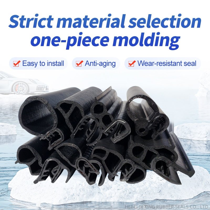 EPDM weather stripping Car Door Rubber Strip automobile Rubber Seal Strip Edge trim seal