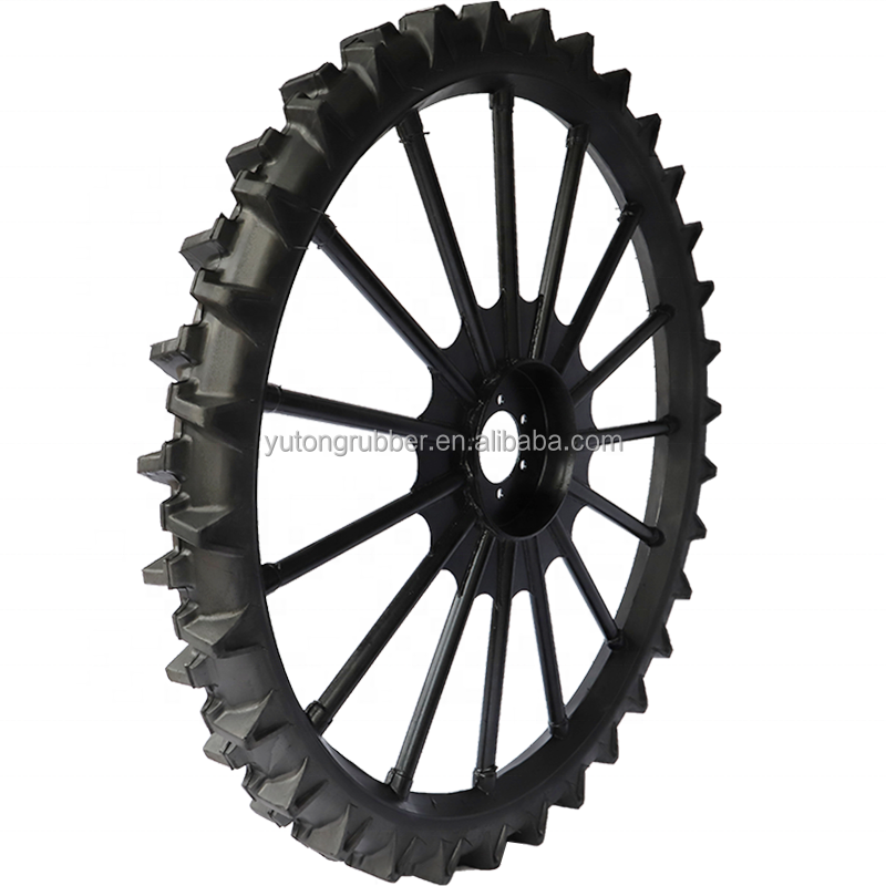 1800*100mm 1800*160mm Solid rubber Airless Tractor Iron Wheels Slim Tyres Boom Sprayer solid tyres