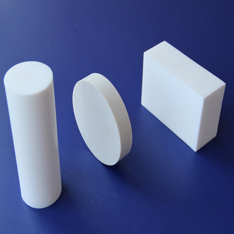 China factory custom size white pure ptfe rod hot selling chemical resistant durable PTFE plastic rods
