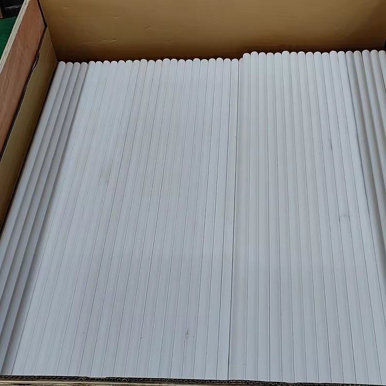China factory custom size white pure ptfe rod hot selling chemical resistant durable PTFE plastic rods