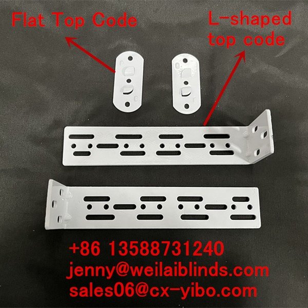 Drapery Track Holder For Rail Top Mounted On Ceiling Iron Single Holder Support L- Shaped Brackets Mounting Bracket