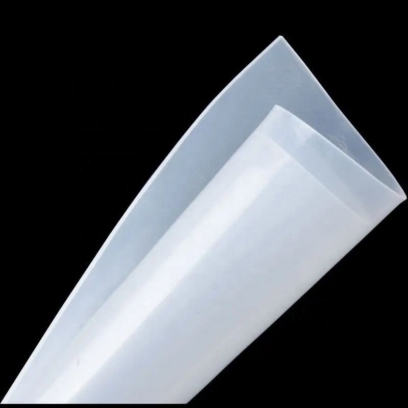 Top quality 0.5 mm 1mm 2mm 3mm 4mm thick silicone rubber roll sheet