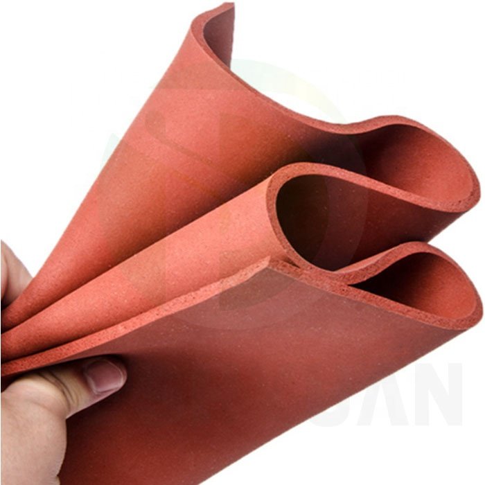 Heat resistant foam Silicone Rubber Sheet
