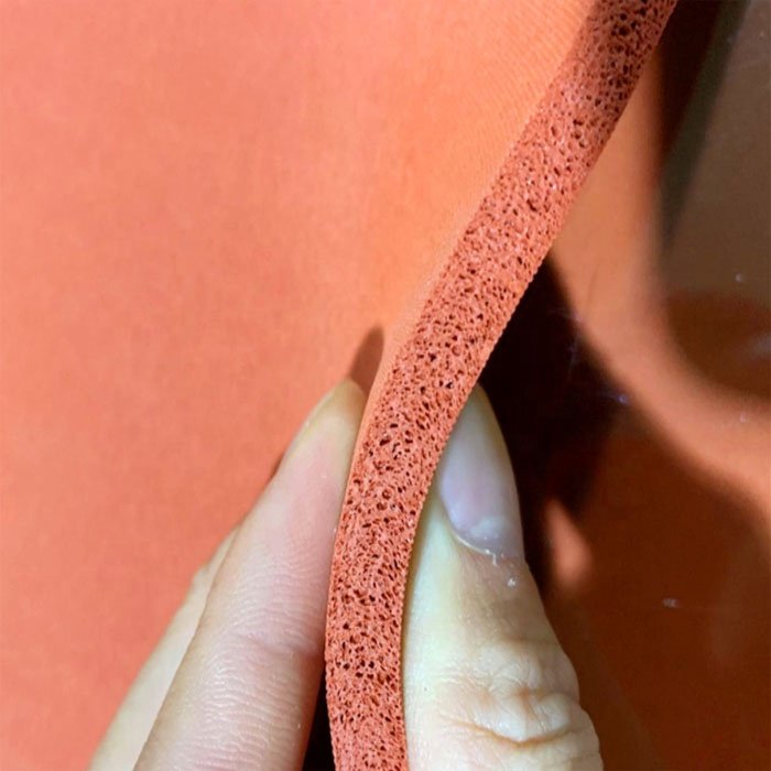 Heat resistant foam Silicone Rubber Sheet