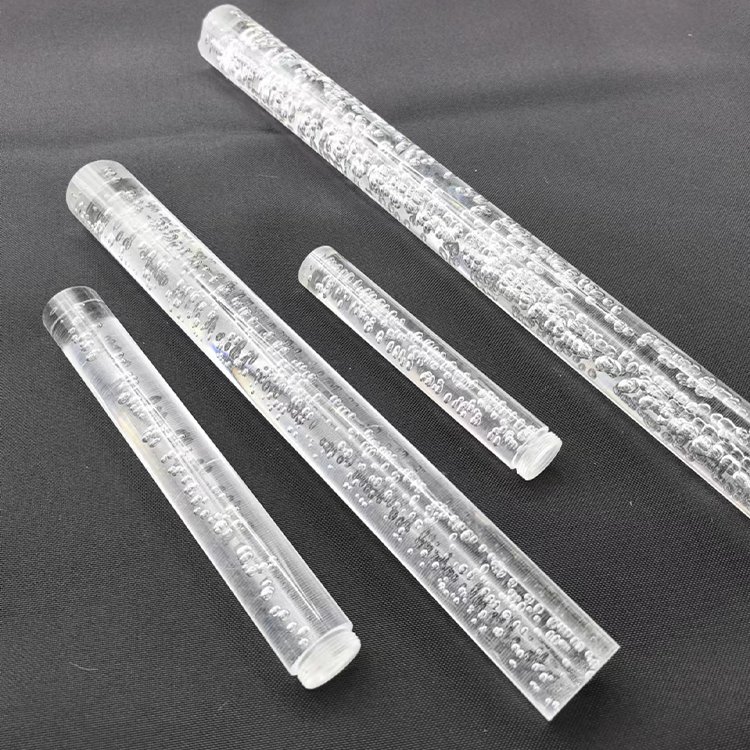Diameter 2mm 5mm 10mm 20mm 30mm 50mm Recuangular Plastic Rod Acrylic Rod PMMA Bubble Rod