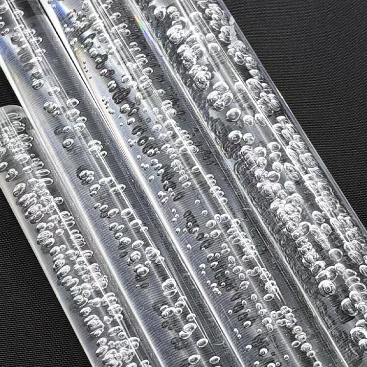 Diameter 2mm 5mm 10mm 20mm 30mm 50mm Recuangular Plastic Rod Acrylic Rod PMMA Bubble Rod