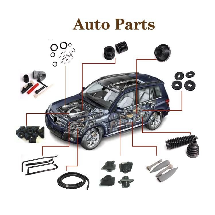 Chinese Custom Premium Automotive Rubber seal EPDM FKM NBR for Autos Vehicles Premium Rubber Seal