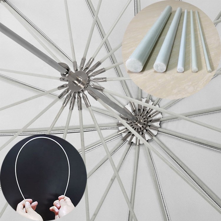 Beach Garden Umbrella Fiberglass Ribs Rods