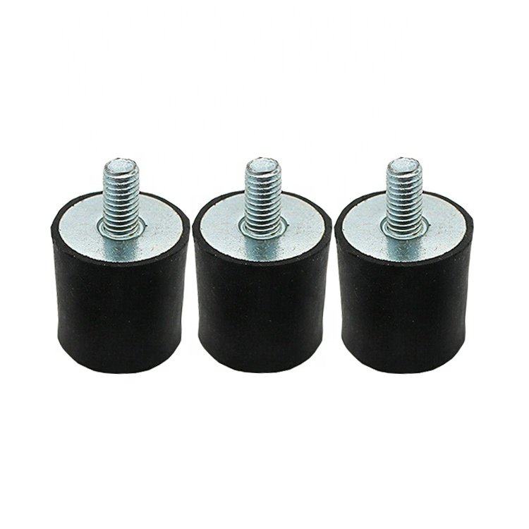 M6 M8 M12 rubber anti vibration isolator rubber mount hvac spring vibration isolator fan vibration mount
