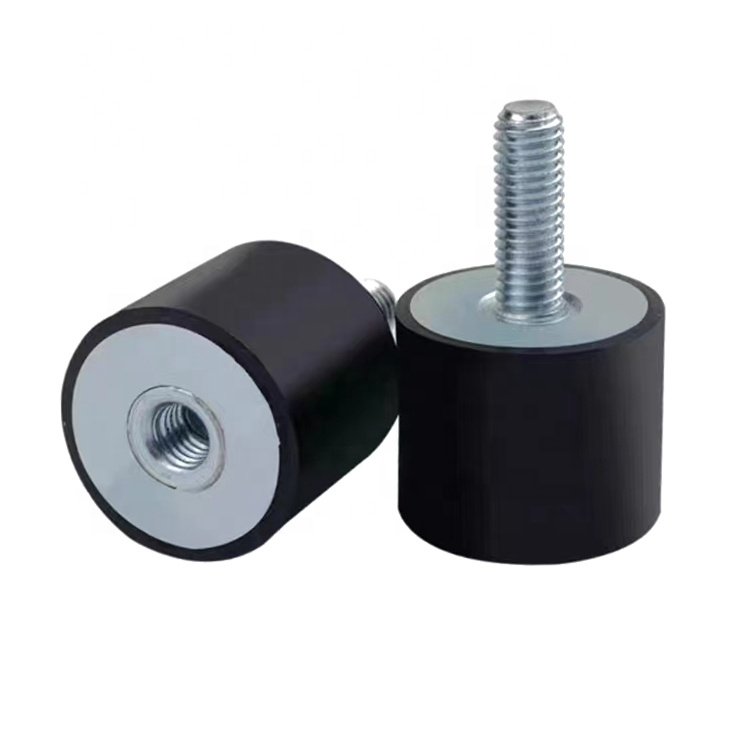 M6 M8 M12 rubber anti vibration isolator rubber mount hvac spring vibration isolator fan vibration mount