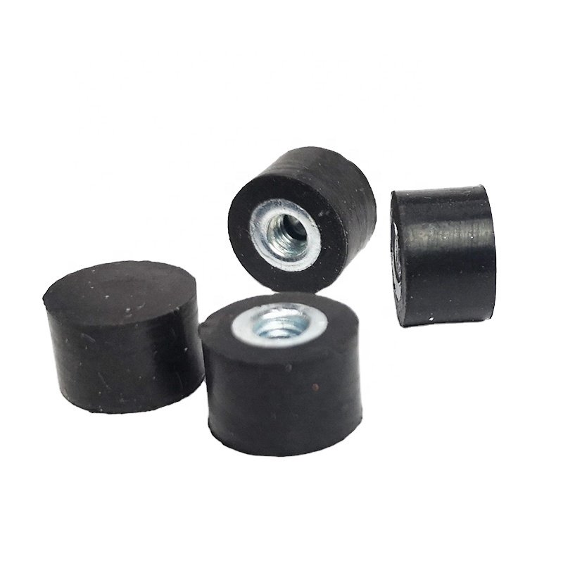 M6 M8 M12 rubber anti vibration isolator rubber mount hvac spring vibration isolator fan vibration mount