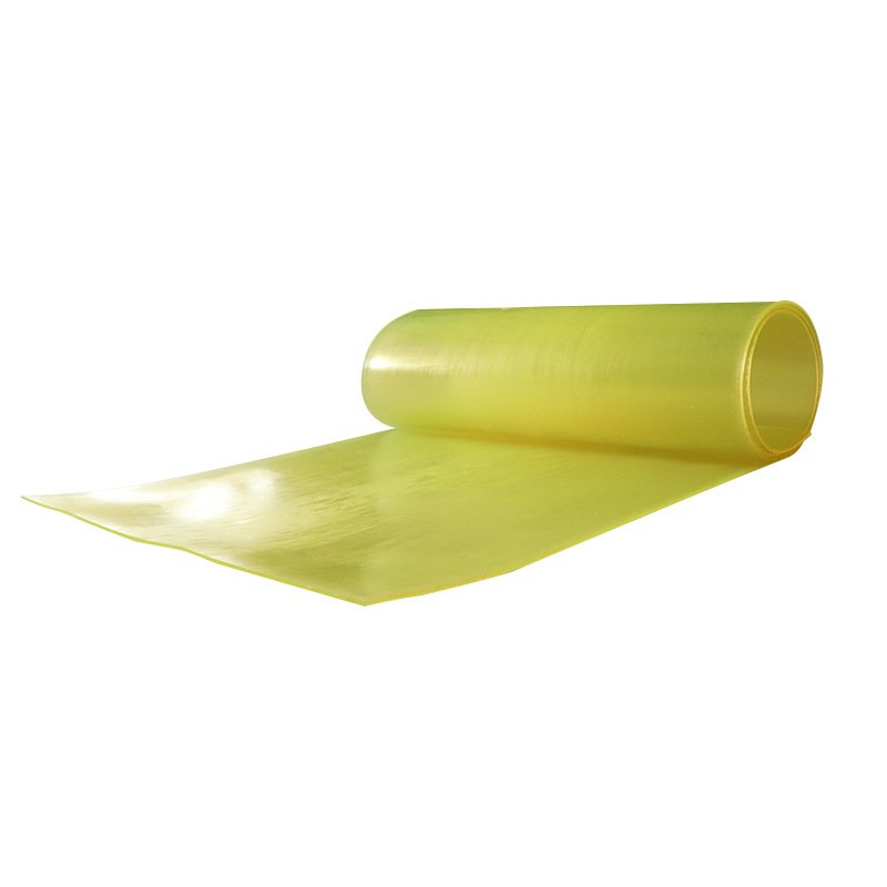 Industrial Wear-Resistant Polyurethane Board, Translucent PU Rubber Sheet, High Hardness & Beef Tendon Toughness, Glue Adhesive