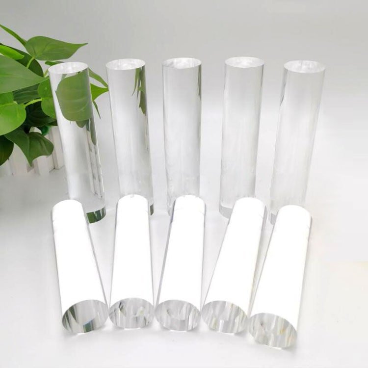 Transparent clear cylinder Acrylic Stick circular colors Solid Pin Lucite PMMA Plexiglass Bar plastic round cast acrylic Rod