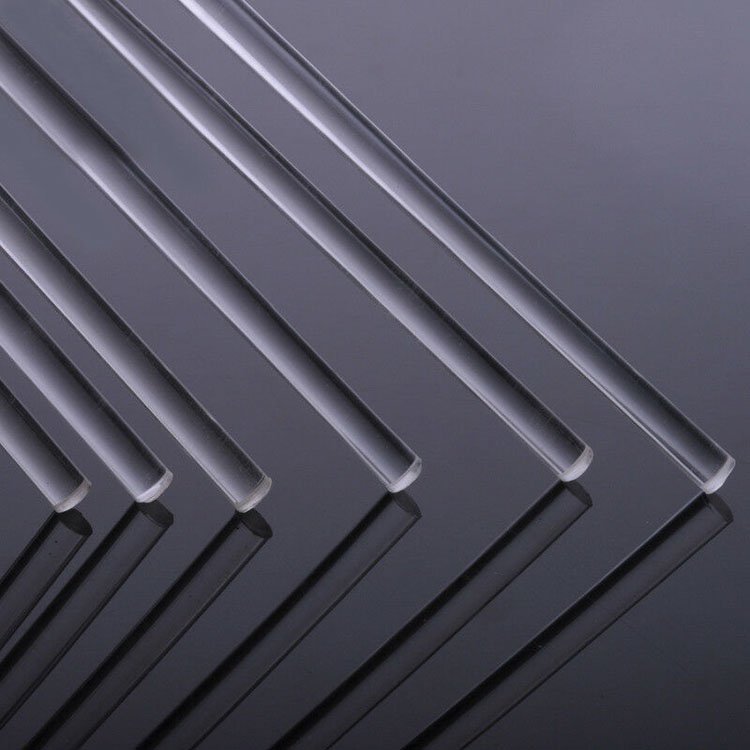 Transparent clear cylinder Acrylic Stick circular colors Solid Pin Lucite PMMA Plexiglass Bar plastic round cast acrylic Rod